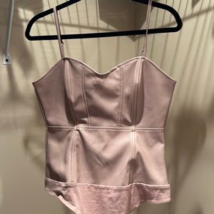 Guess faux leather bodysuit